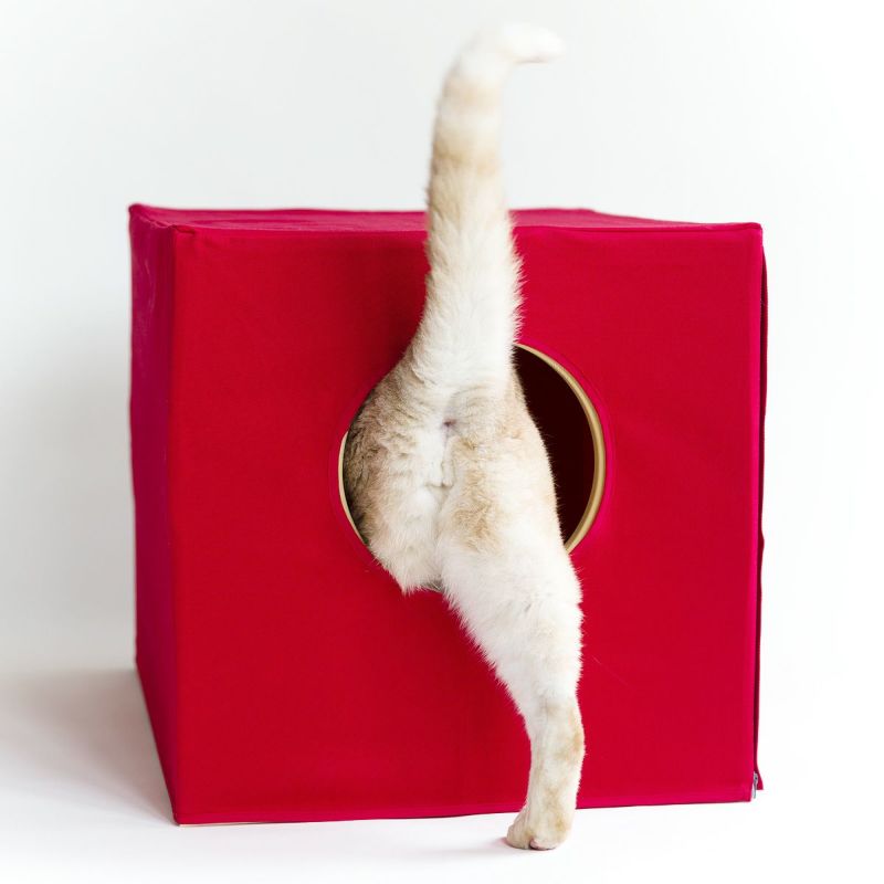 おしゃれな猫用インテリア家具。猫用トイレカバー