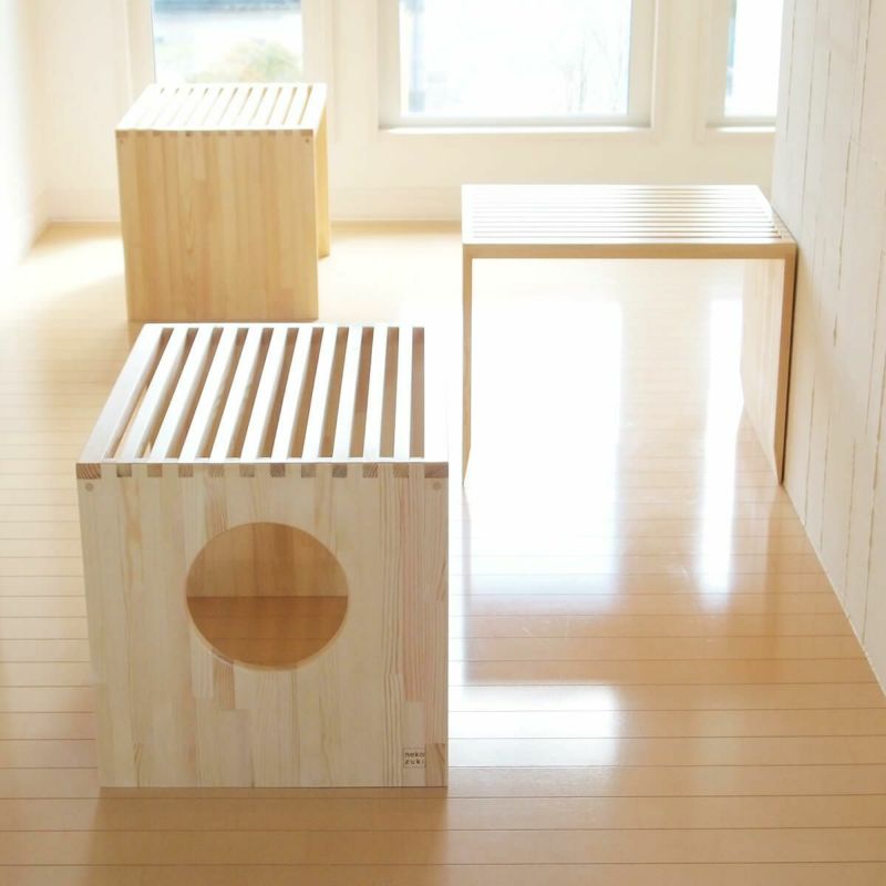 おしゃれな猫用インテリア家具。セミオーダー猫用トイレカバー