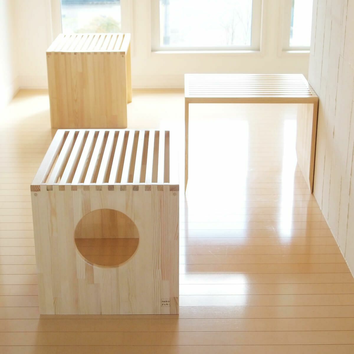 おしゃれな猫用インテリア家具。セミオーダー猫用トイレカバー