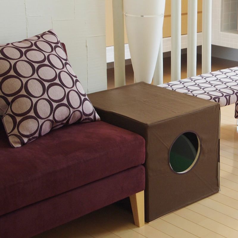 おしゃれな猫用インテリア家具。セミオーダー猫用トイレカバー