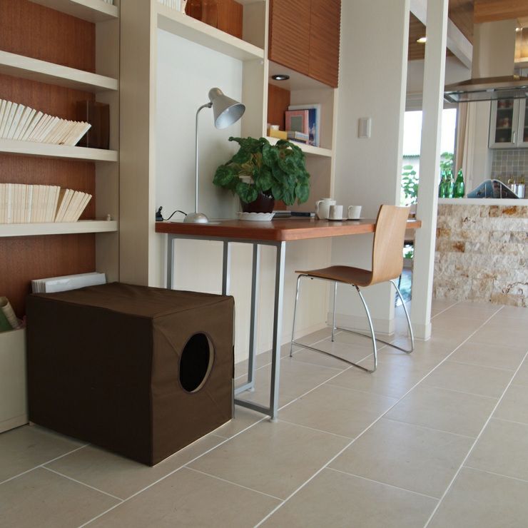 おしゃれな猫用インテリア家具。セミオーダー猫用トイレカバー