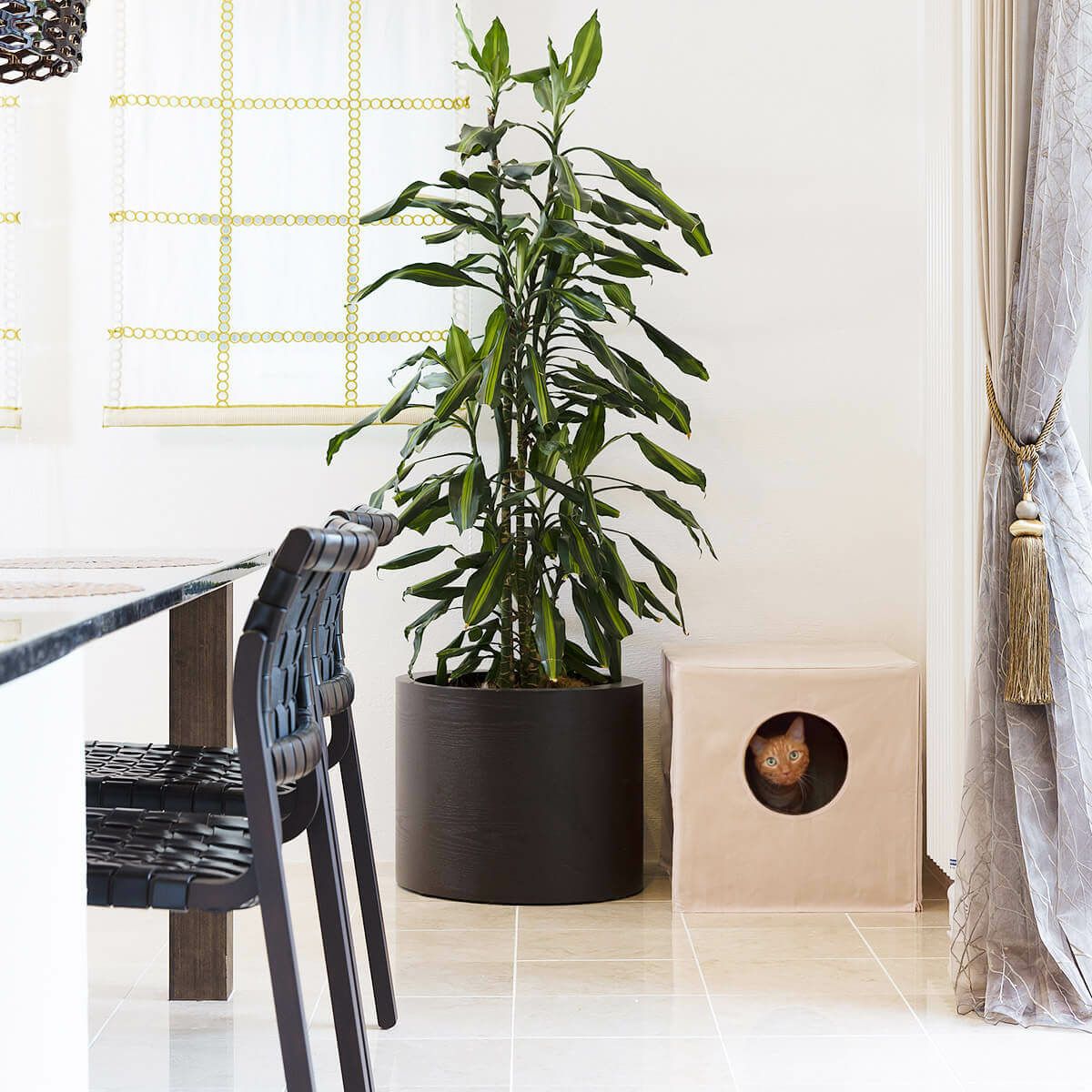 おしゃれな猫用インテリア家具。セミオーダー猫用トイレカバー