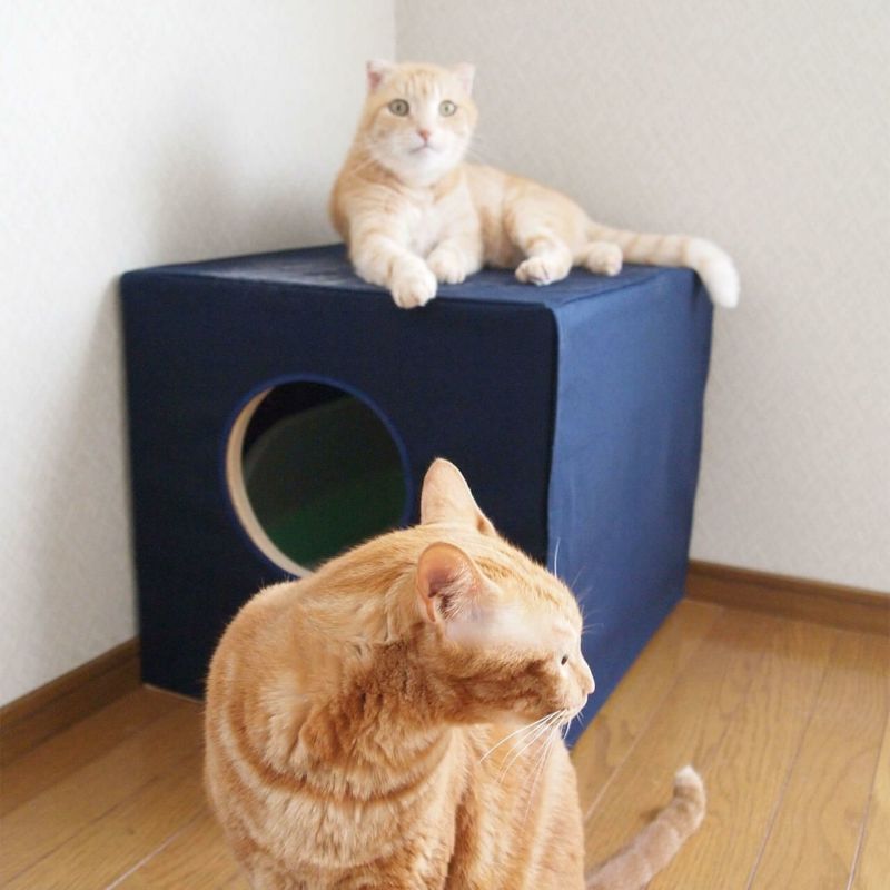 猫蔵 セミオーダー 木の本体と消臭布カバー セット | nekozuki（ねこずき）猫用品の販売