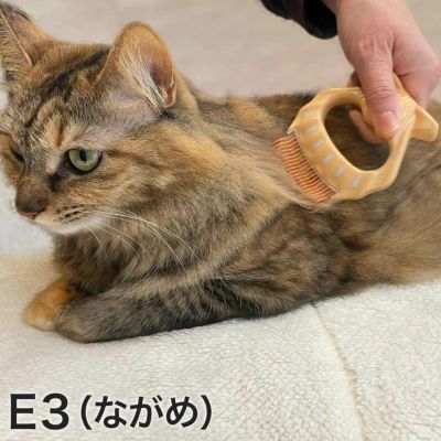 ブラシ嫌いの猫へピロコームE3（長毛猫用） 正規品 -猫用品専門店nekozuki