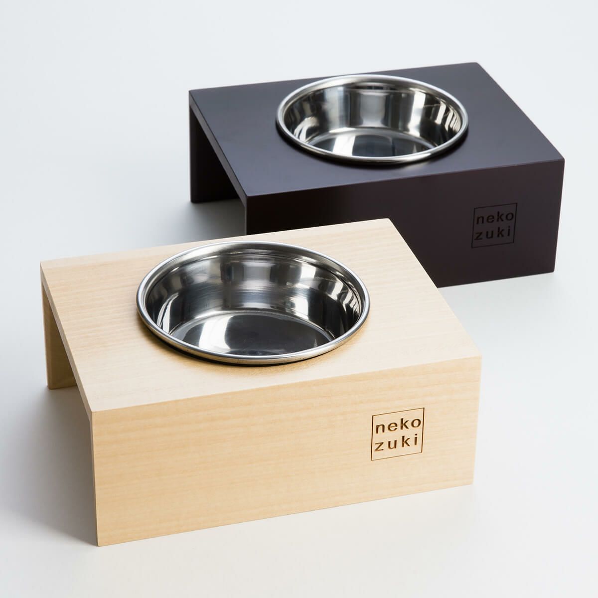 熟練職人が作った日本製のステンレス製食器。猫用ステンレス食器