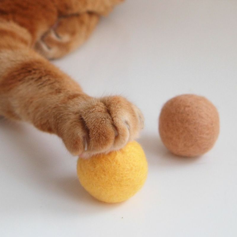 猫さんへのギフトに。猫用おもちゃねこずきころころ