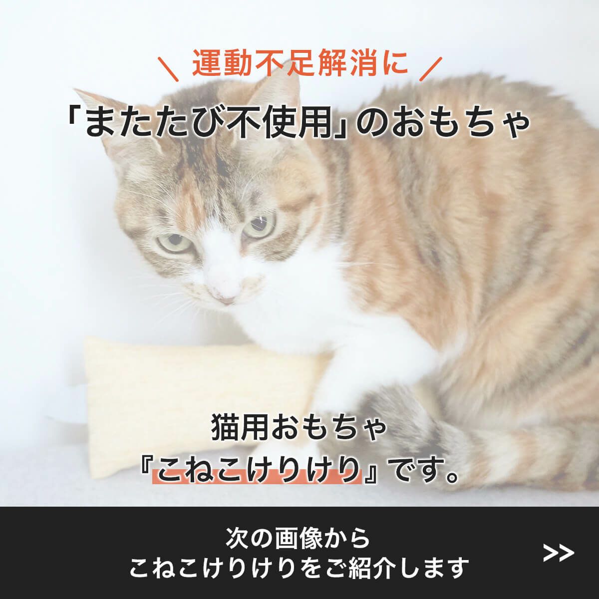 またたび不使用。猫用おもちゃこねこけりけり