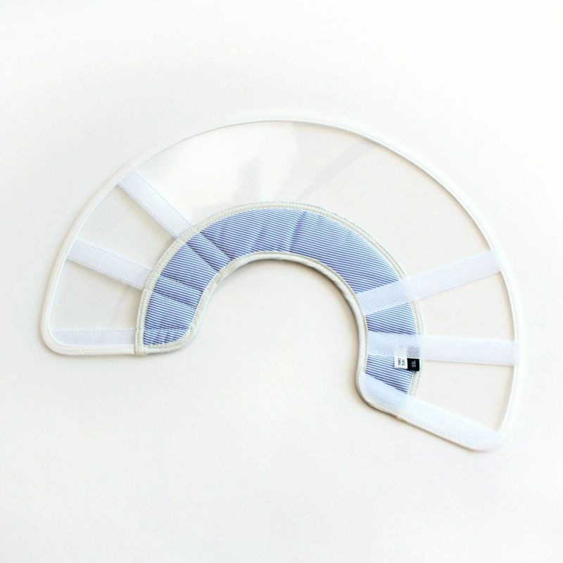 セミオーダーエリザベスカラー。フェザーカラー【透明・ハード】