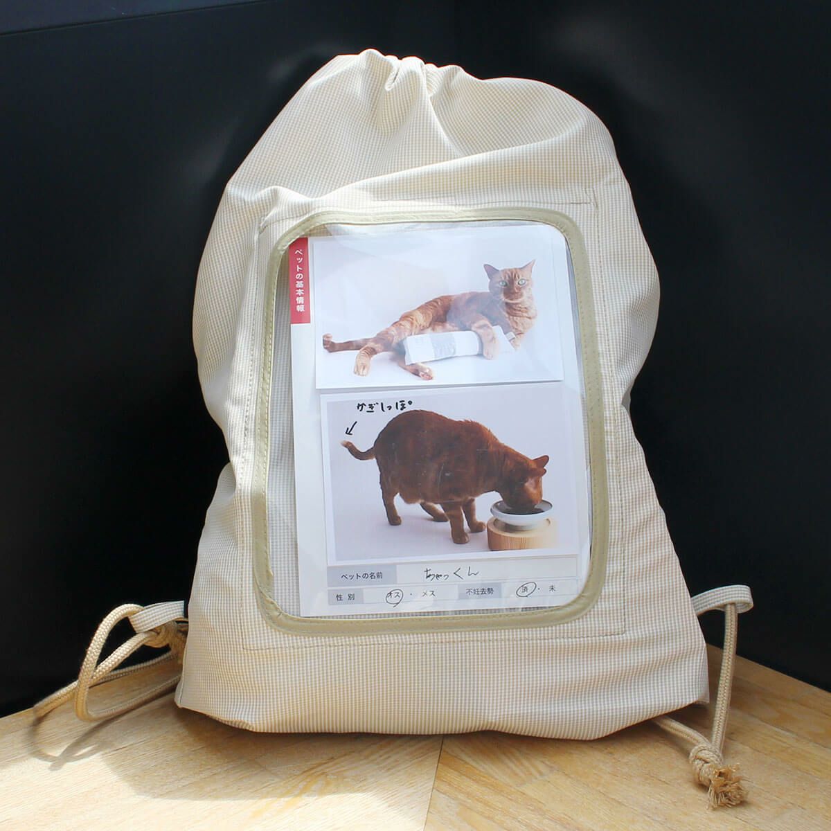 ネコ専用の防災セット。nekozuki防災セット