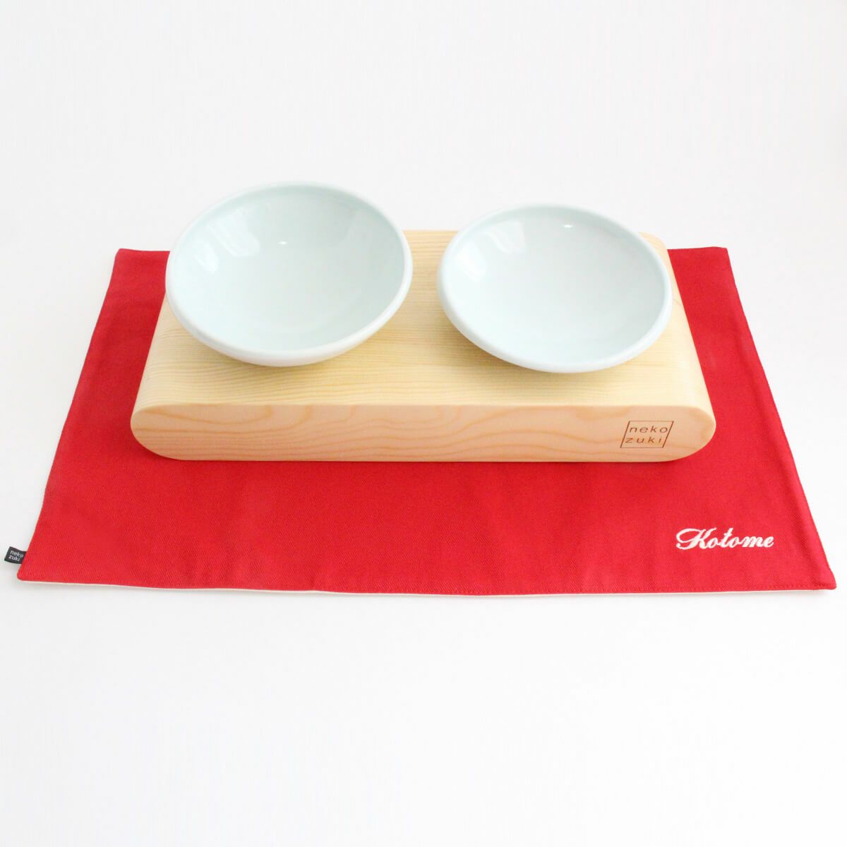 名入れ付でギフトにおすすめ。まんまマットW名入れ付き