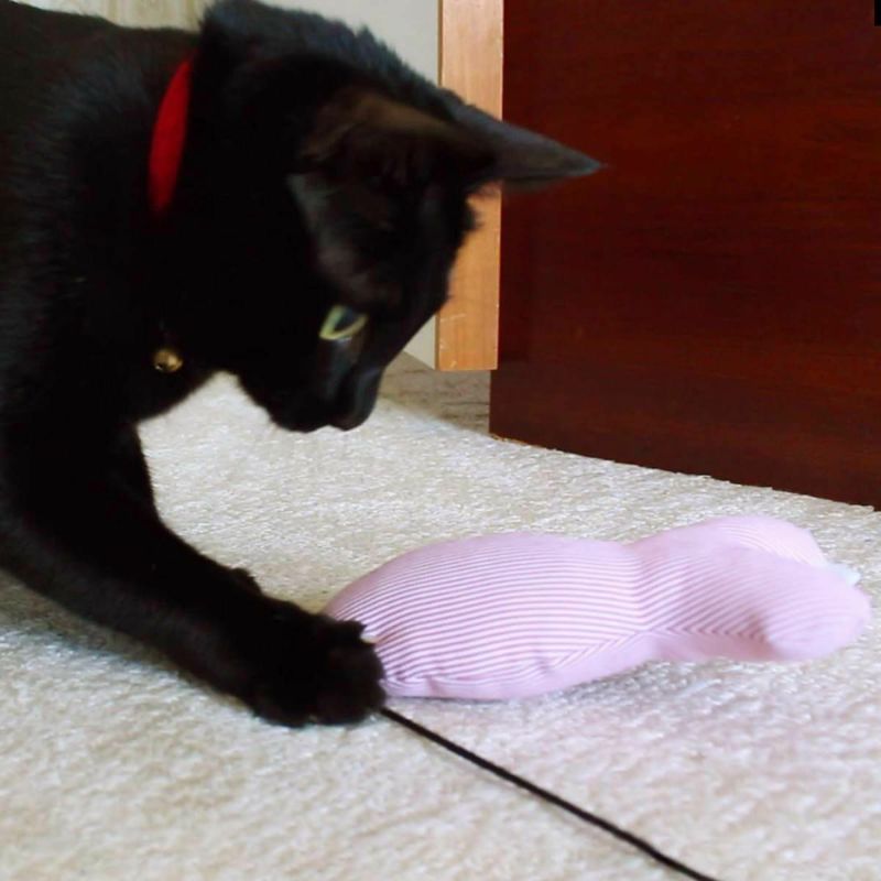 またたび不使用の猫用おもちゃ。ねこずきさかなLARGE