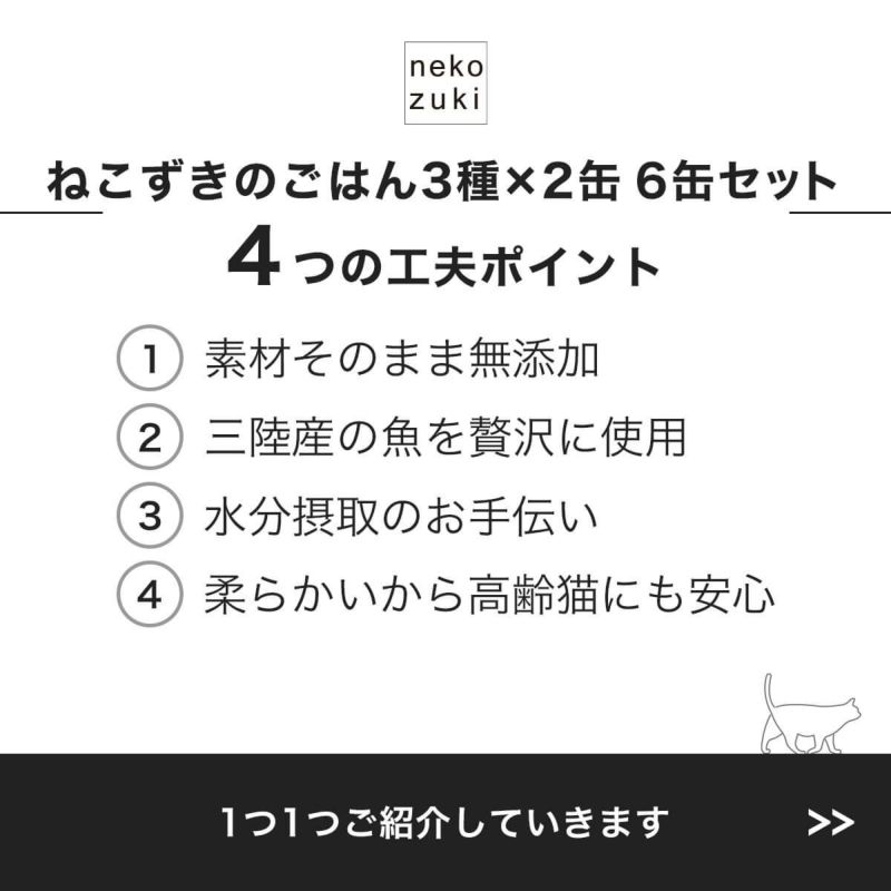 ねこずきのごはん4つの工夫ポイント