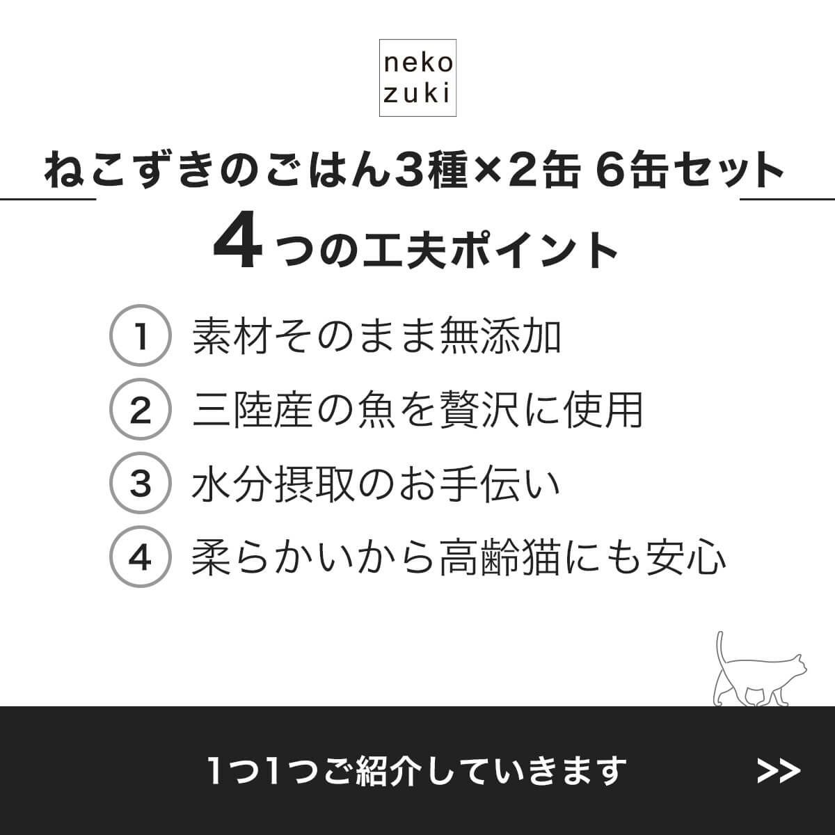 ねこずきのごはん4つの工夫ポイント