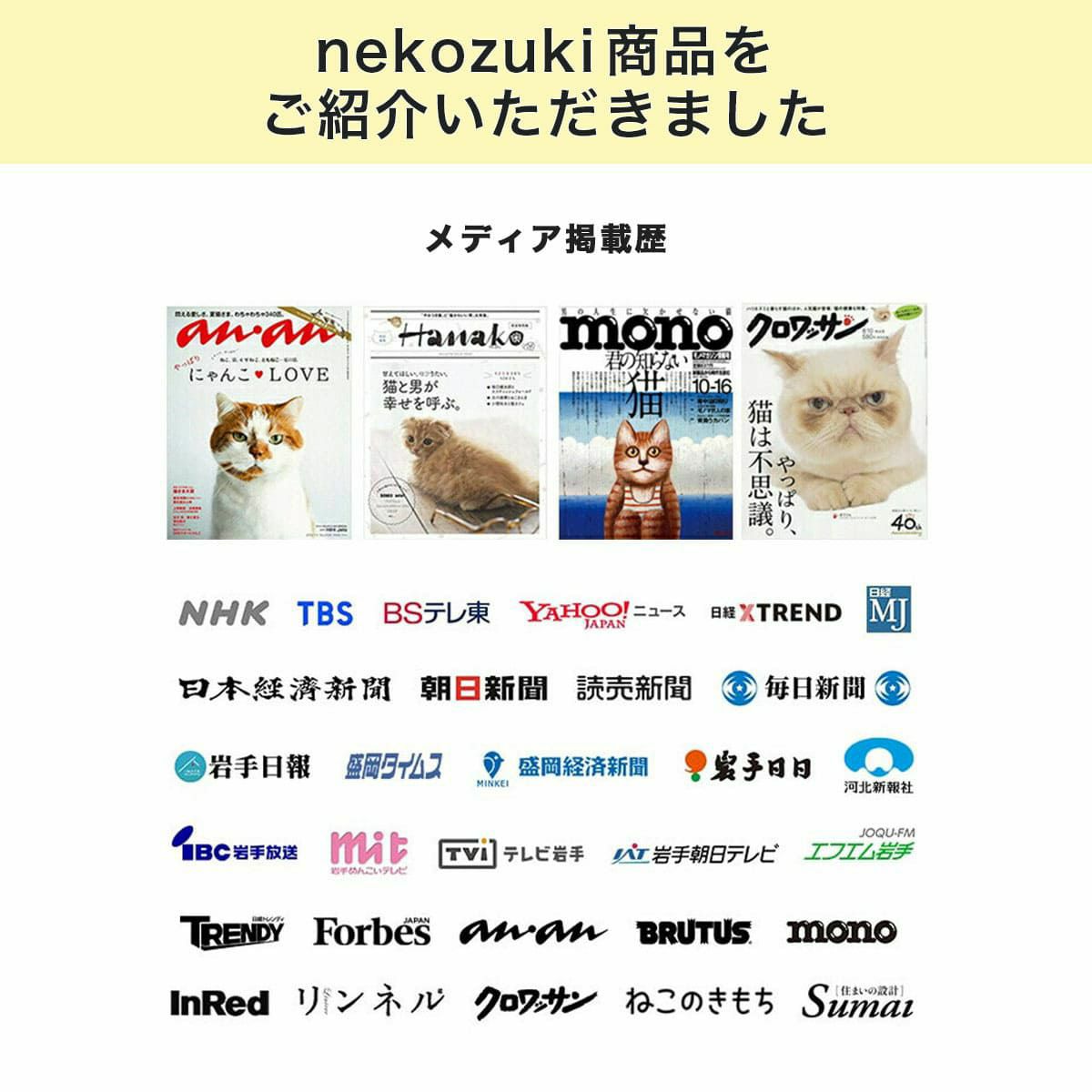 ねこずきのごはんはTV雑誌などメディアで紹介していただきました